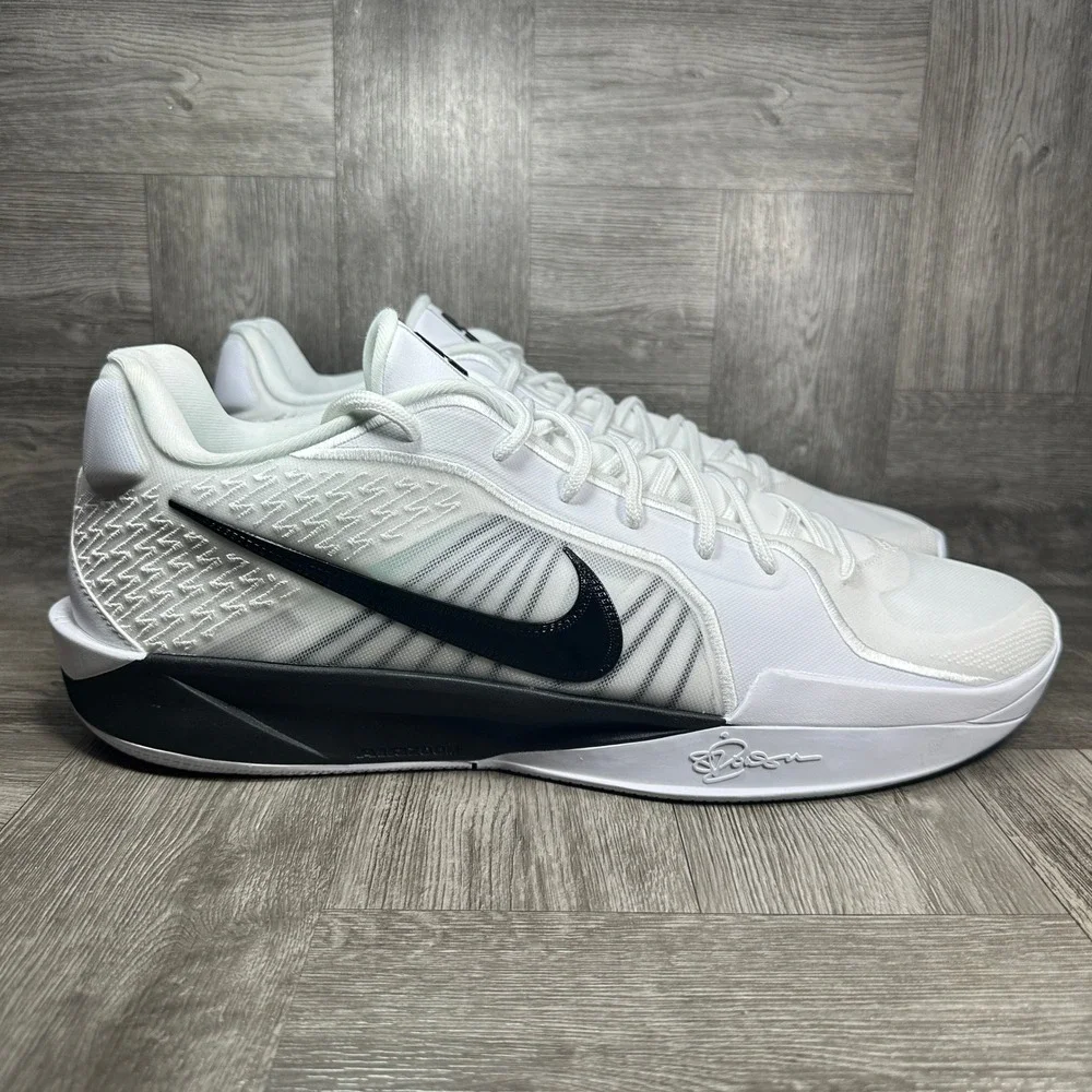 Nike Sabrina 2 Basketball Mens 17 White Black Athletic NEW HM5038-102